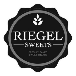 RIEGEL SWEETS FRESHLY BAKED SWEET TREATS logo