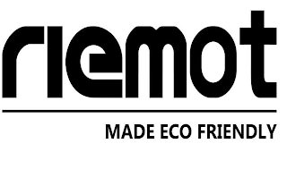 RIEMOT MADE ECO FRIENDLY logo