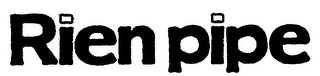 RIEN PIPE logo