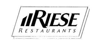 RIESE RESTAURANTS logo