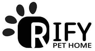 RIFY PET HOME logo