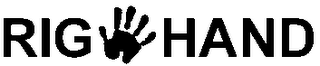 RIG HAND logo