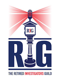 RIG RIG THE RETIRED INVESTIGATORS GUILD logo