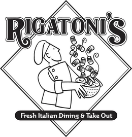 RIGATONI'S FRESH ITALIAN DINING & TAKE OUT logo