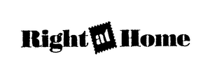 RIGHT AT HOME logo