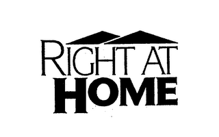 RIGHT AT HOME logo