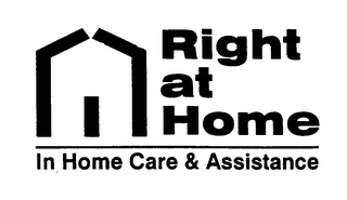 RIGHT AT HOME IN HOME CARE & ASSISTANCE logo