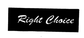RIGHT CHOICE logo