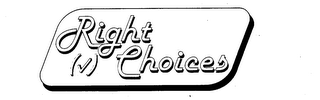 RIGHT CHOICES logo