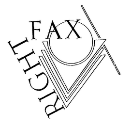 RIGHT FAX logo