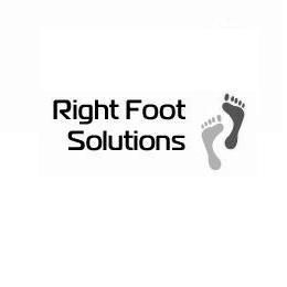 RIGHT FOOT SOLUTIONS logo