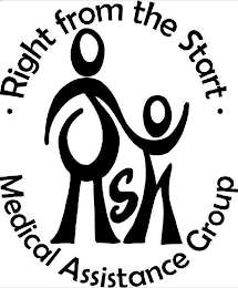 RIGHT FROM THE START MEDICAL ASSISTANCE GROUP RSM logo