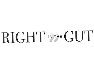 RIGHT IN THE GUT logo