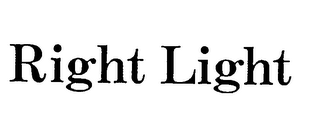 RIGHT LIGHT logo