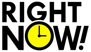 RIGHT NOW! logo
