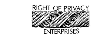 RIGHT OF PRIVACY ENTERPRISES logo