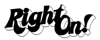 RIGHT ON! logo