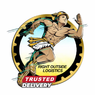 RIGHT OUTSIDE LOGISTICS TRUSTED DELIVERY logo