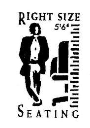 RIGHT SIZE SEATING 5'6" logo