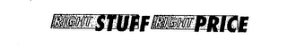 RIGHT STUFF RIGHT PRICE logo