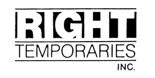 RIGHT TEMPORARIES INC. logo