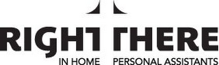 RIGHT THERE IN HOME PERSONAL ASSISTANTS logo