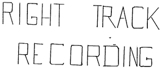 RIGHT TRACK RECORDING logo
