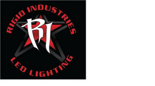 RIGID INDUSTRIES R I LED LIGHTING logo