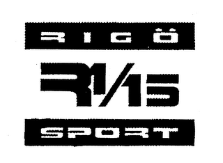 RIGO SPORT R1/15 logo