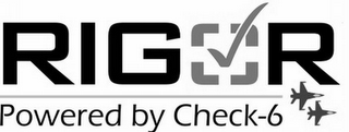 RIGOR POWERED BY CHECK-6 logo