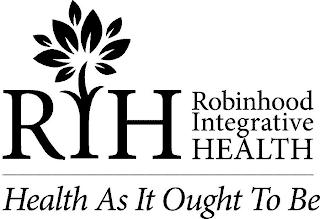RIH HEALTH AS IT OUGHT TO BE ROBINHOOD INTEGRATIVE HEALTH logo