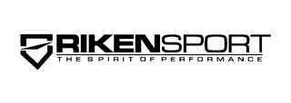 RIKENSPORT THE SPIRIT OF PERFORMANCE logo