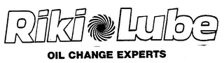 RIKI LUBE OIL CHANGE EXPERTS logo