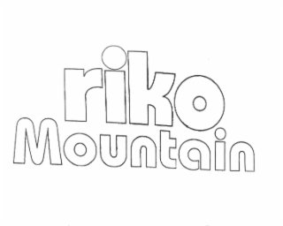 RIKO MOUNTAIN logo