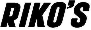 RIKO'S logo