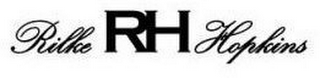 RILKE RH HOPKINS logo