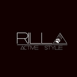 RILLA ACTIVE STYLE logo