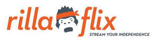 RILLA FLIX STREAM YOUR INDEPENDENCE logo