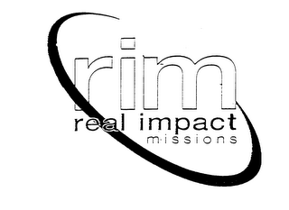 RIM REAL IMPACT MISSIONS logo