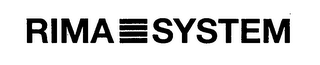 RIMA SYSTEM logo