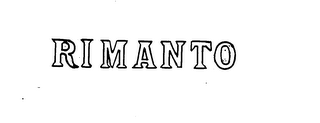 RIMANTO logo