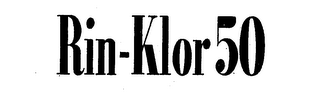 RIN-KLOR 50 logo