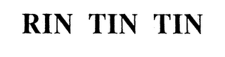 RIN TIN TIN logo