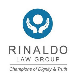 RINALDO LAW GROUP CHAMPIONS OF DIGNITY & TRUTH logo