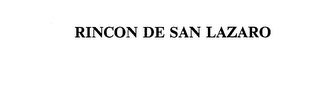 RINCON DE SAN LAZARO logo