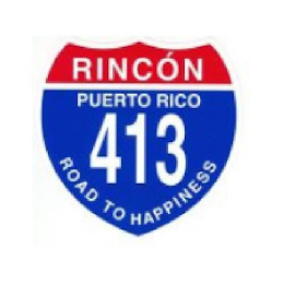RINCÓN PUERTO RICO 413 ROAD TO HAPPINESS logo