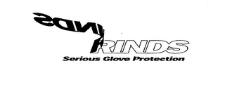 RINDS SERIOUS GLOVE PROTECTION logo