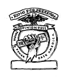 RING FOR FREEDOM OPINION POLL PEOPLE POWER BASE AMERICA logo