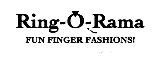 RING-O-RAMA FUN FINGER FASHIONS! logo