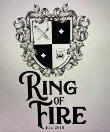 RING OF FIRE EST. 2018 logo